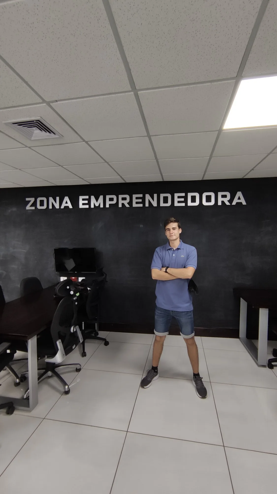 Asensio en la Zona Emprendedora de KEIKOA, en el País Vasco
